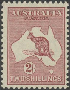 Stamp, Kangaroo and map, Australia,  , Maps, Kangaroos