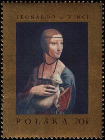 Lady with the Ermine, by Leonardo da Vinci