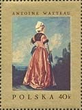 Polish woman, by Antoine Watteau