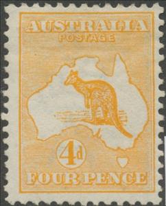 Stamp, Kangaroo and map, Australia,  , Maps, Kangaroos