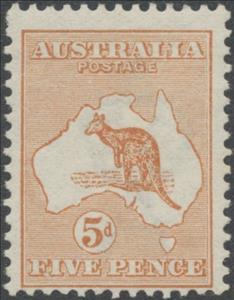 Stamp, Kangaroo and map, Australia,  , Maps, Kangaroos