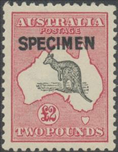 Stamp, Kangaroo and map, Australia,  , Maps, Kangaroos