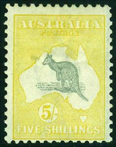 Stamp, Kangaroo and map, Australia,  , Maps, Kangaroos