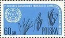 Stamp, Sign language and emblem, Poland,  , Hands