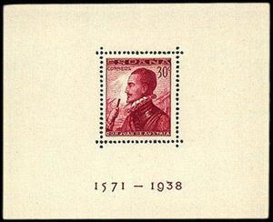 Souvenir Sheet, Battle of Lepanto, Spain,  
