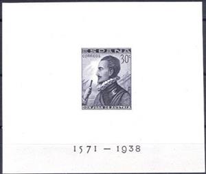 Souvenir Sheet, Battle of Lepanto, Spain,  