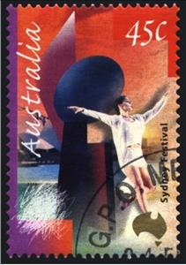 Stamp, Guardian Angel, Australia,  