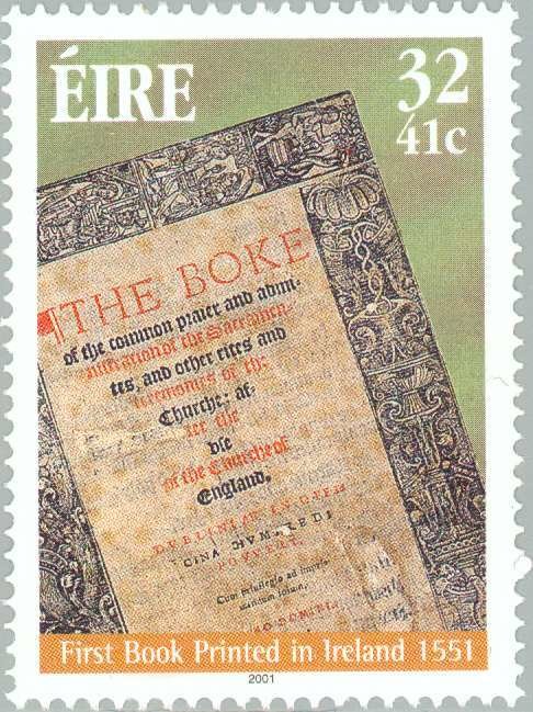 First Book Printed in Ireland 1551