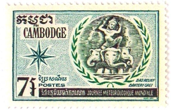 Goddess On Elephants 3