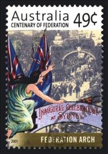 Stamp, Sydney Parade, Australia,  
