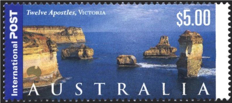 Twelve Apostles, regularly screened printing