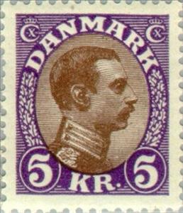 Stamp, King Christian X, Denmark,  , Heads of State, Kings