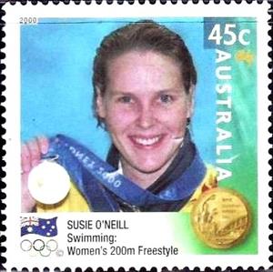 Stamp, 200m F O'neill, Australia,  , Olympic Games