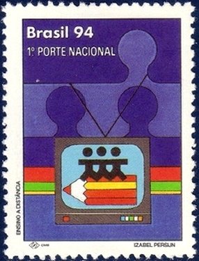 Stamp, Eduation for all, Brazil,  , Education