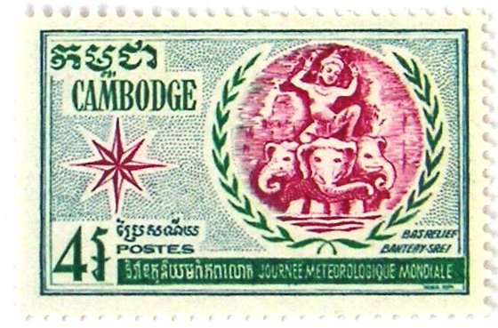 Goddess On Elephants 2