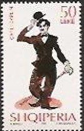 Ch. Chaplin(1889-1977)British comedian