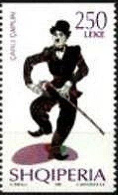 Ch. Chaplin(1889-1977)British comedian