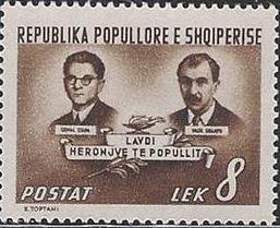 Stamp, Stafa, Shanto, Albania,  , Heroes
