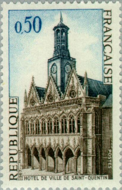 Saint Quentin. The City Hall