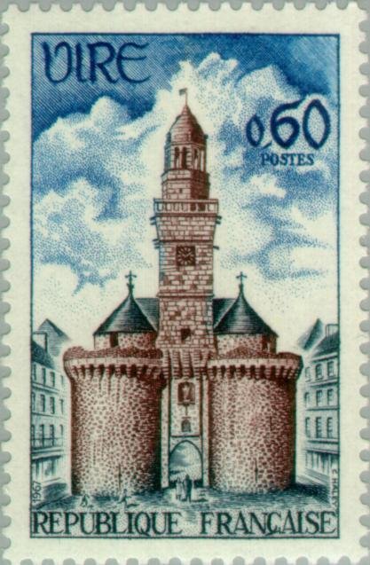 Vire. The Gate and Clock Tower