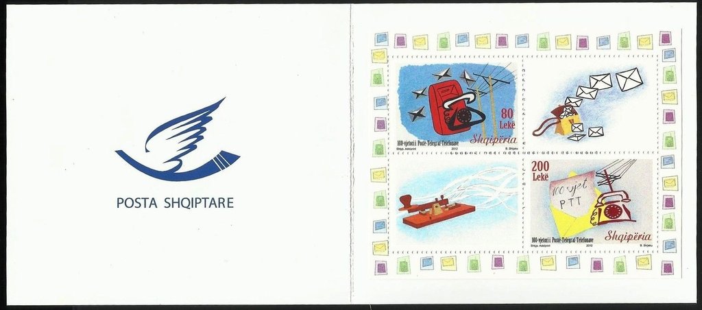 Booklet with No. 3417-18