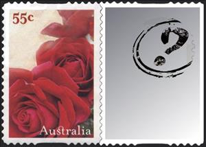 Stamp, Roses, Australia,  , Flowers, Roses, Plants (Flora)