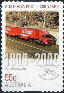 Stamp, Part Of Every day, Australia,  , Trucks