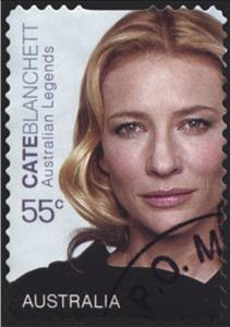 Stamp, Cate Blanchett, Australia,  , Famous People, Actors