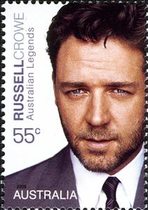 Stamp, Russell Crowe, Australia,  