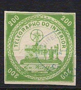 Stamp, Telegraph - New Model, Brazil,  