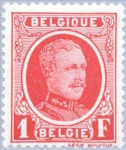 Stamp, King Albert I- type Houyoux, Belgium,  , Heads of State, Kings
