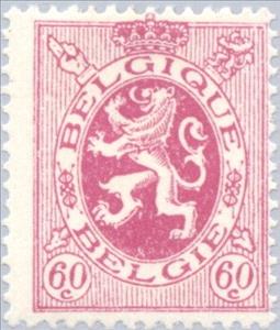 Stamp, Heraldic lion, Belgium,  , Heraldic Animals, Coats of Arms