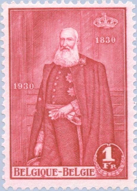Centenary of Belgian independence. King Leopold II.
