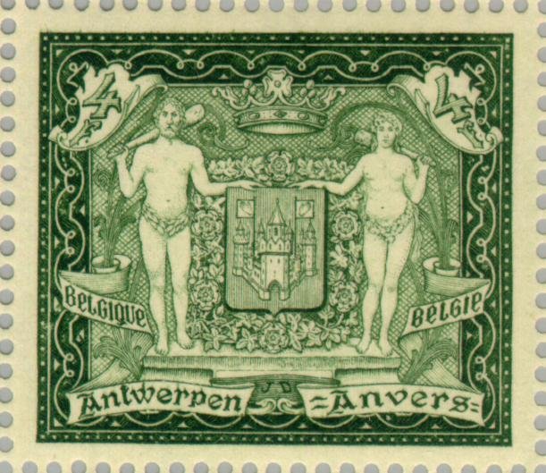 Stamp exhibition Antwerpen