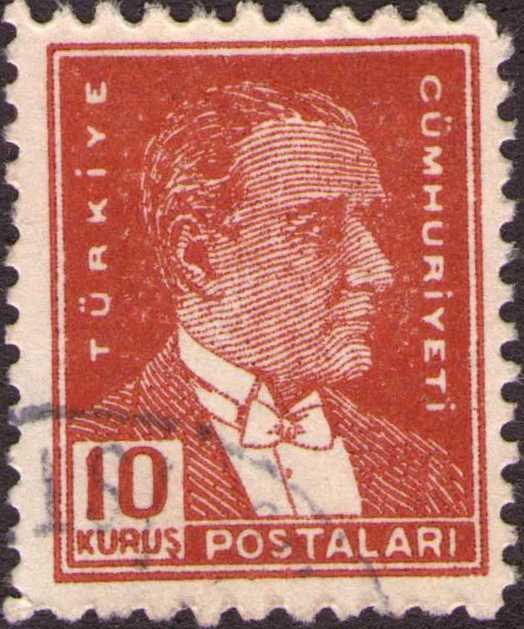Kemal Ataturk (thick, matt paper)