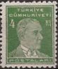 Kemal Ataturk (thin paper)