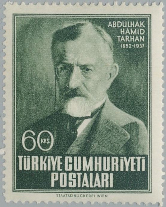 Abdulhak Hamit Tarhan, Poet (1852-1937)