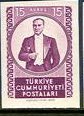 Stamp, Kemal Atatürk (1881-1938), First President, Turkey,  