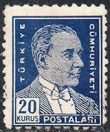 Kemal Ataturk (thick paper)