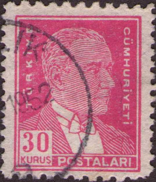 Kemal Ataturk (thick paper)