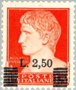 Stamp, Effigy of August, Italy,  , Heads of State, Emperors