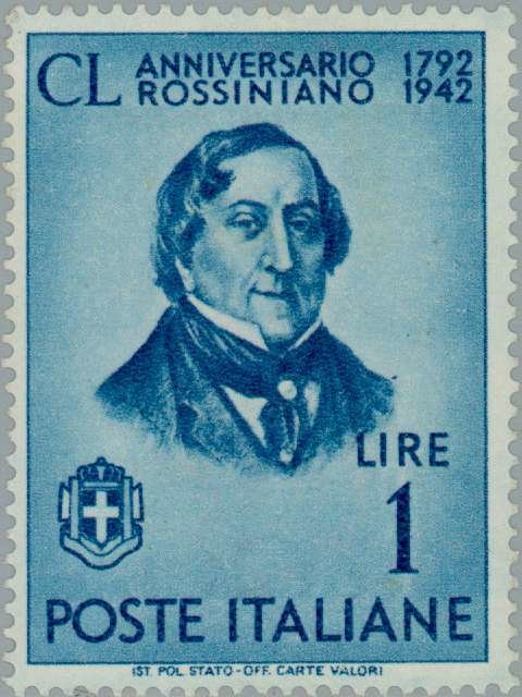 Portrait of Gioacchino Rossini