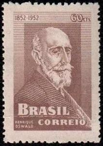 Stamp, Maestro Henrique Oswald, Brazil,  