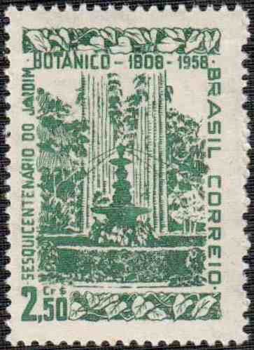 150th years of Botanical park in Rio de Janeiro