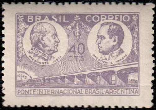 Inauguration of the international bridge - Brazil to Argenti