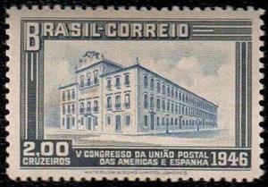 Stamp, 5th Congress of the postal union of Americas and Spain, Brazil,  , Philately