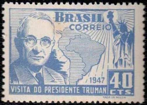 Visit of United States of America's president - Harry Truman