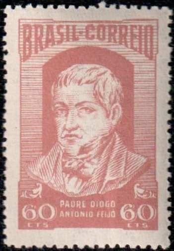 Tribute to priest Diogo Antônio Feijo