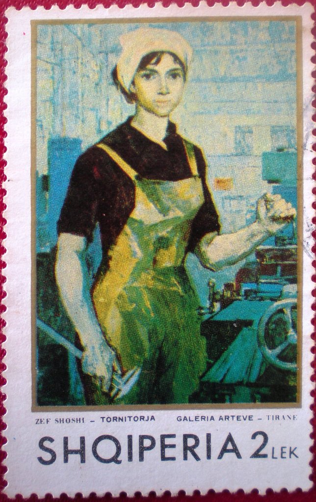 Woman Machinist by Z.Shoshi