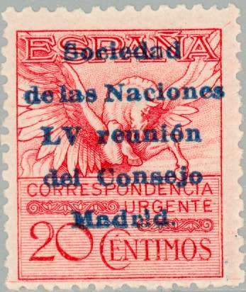 League of Nations Meeting, Madrid